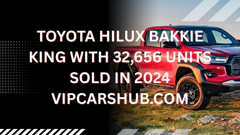 Toyota Hilux – South Africa’s Bakkie King with 32,656 Units Sold in 2024